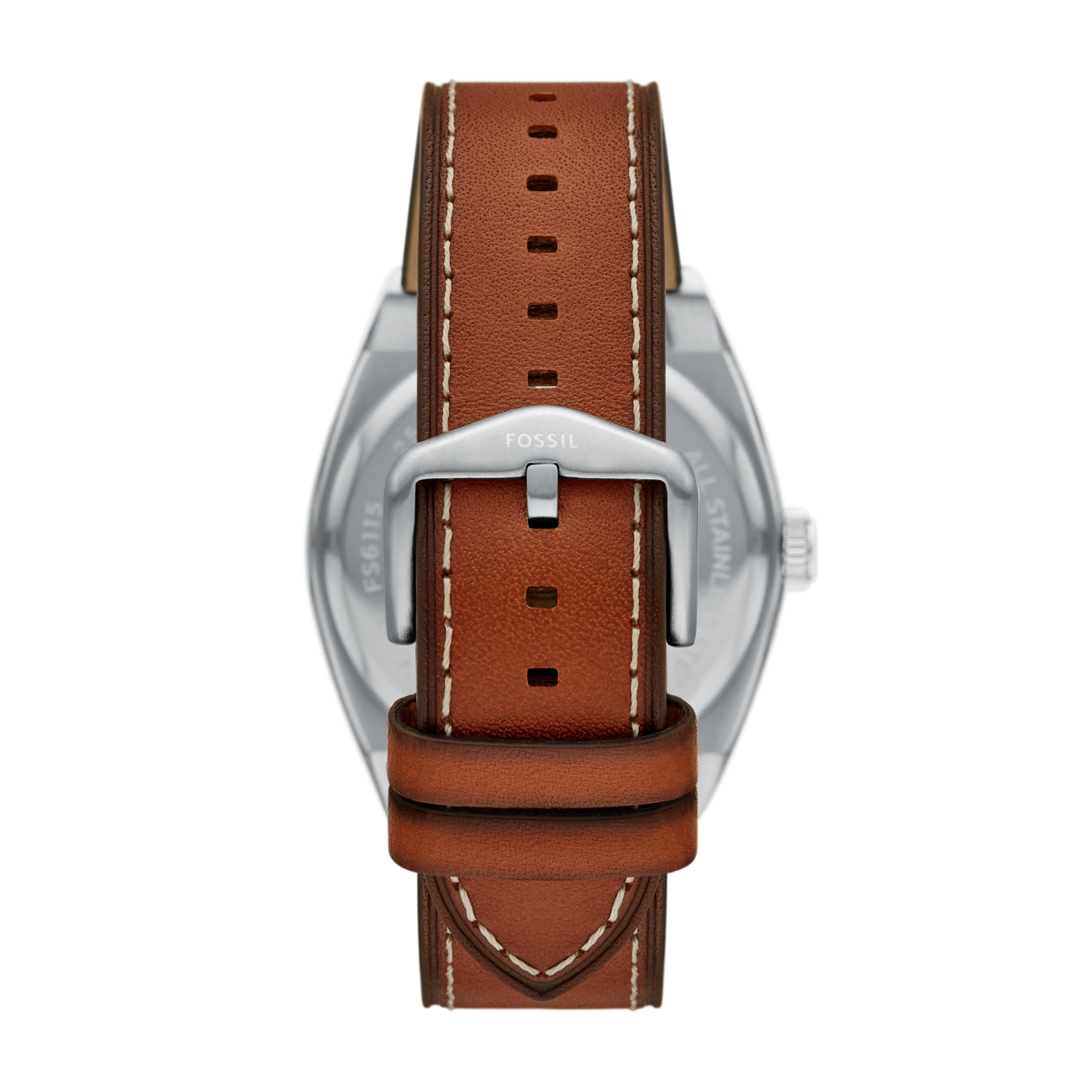 Fossil Men's Everett Quartz Stainless Steel Watch, Three-Hand Watch for Men