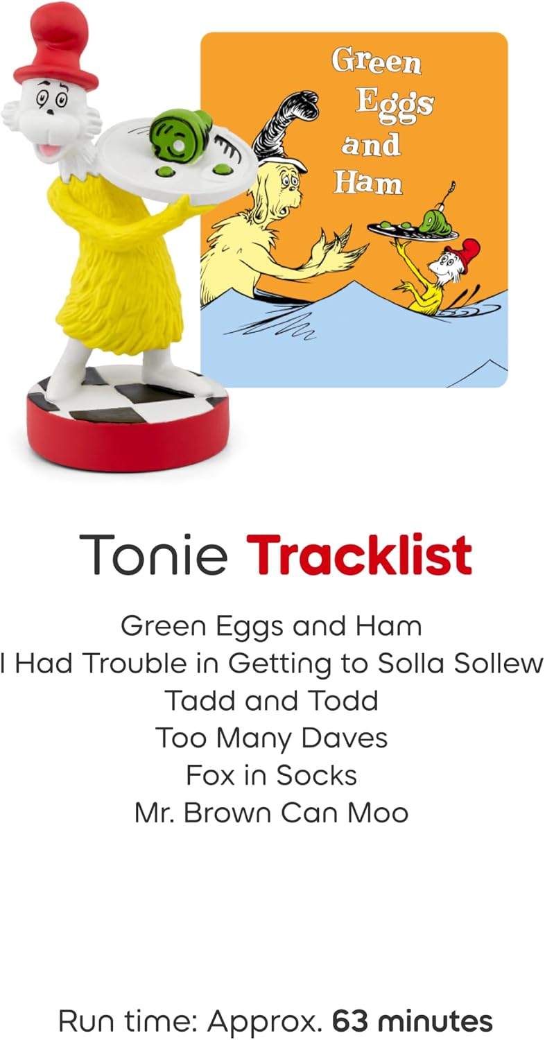 Tonies Sam-I-Am Audio Play Character from Green Eggs and Ham by Dr. Seuss