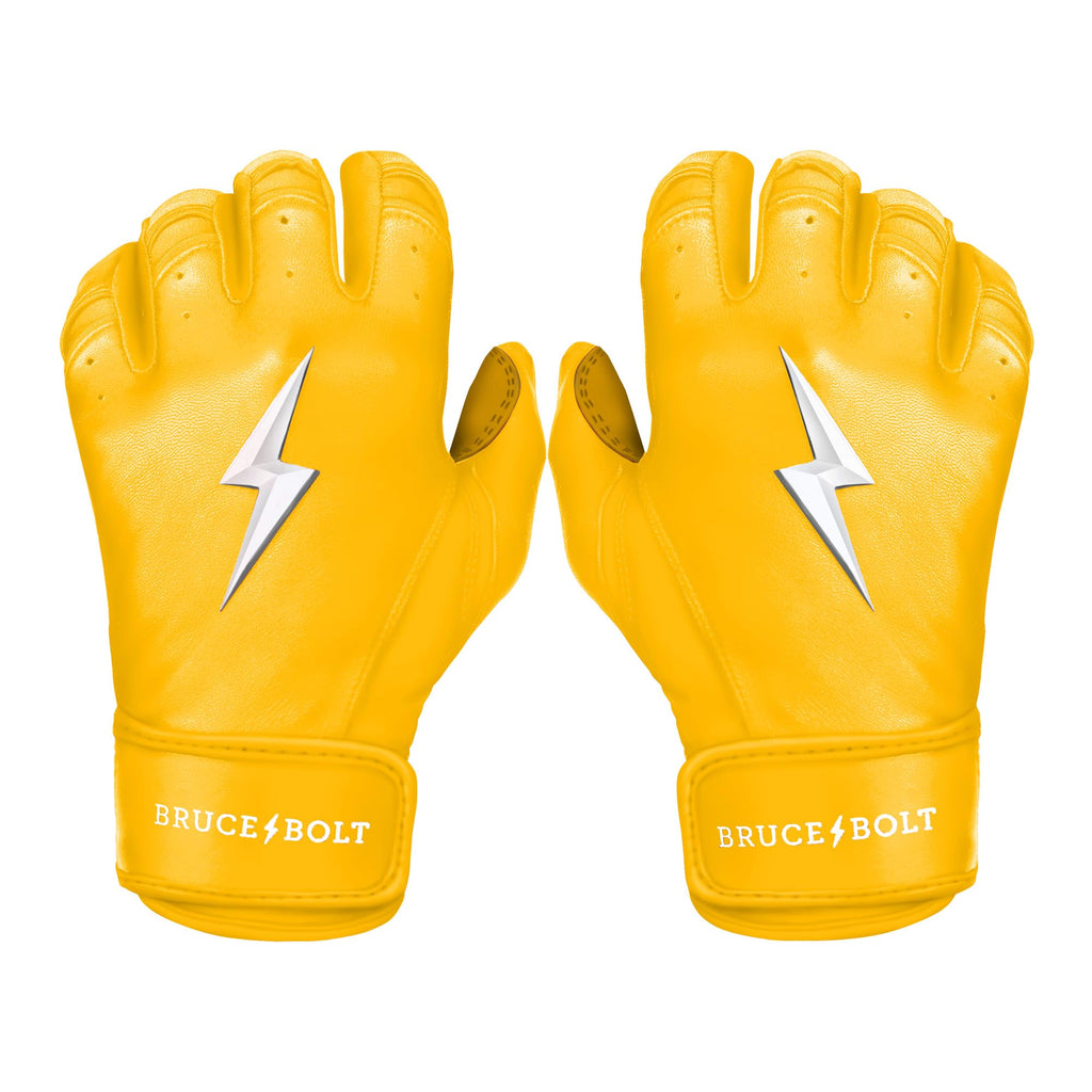 BRUCE BOLT Original Series Short Cuff Batting Gloves - Classic Edition - Adult & Youth Sizes
