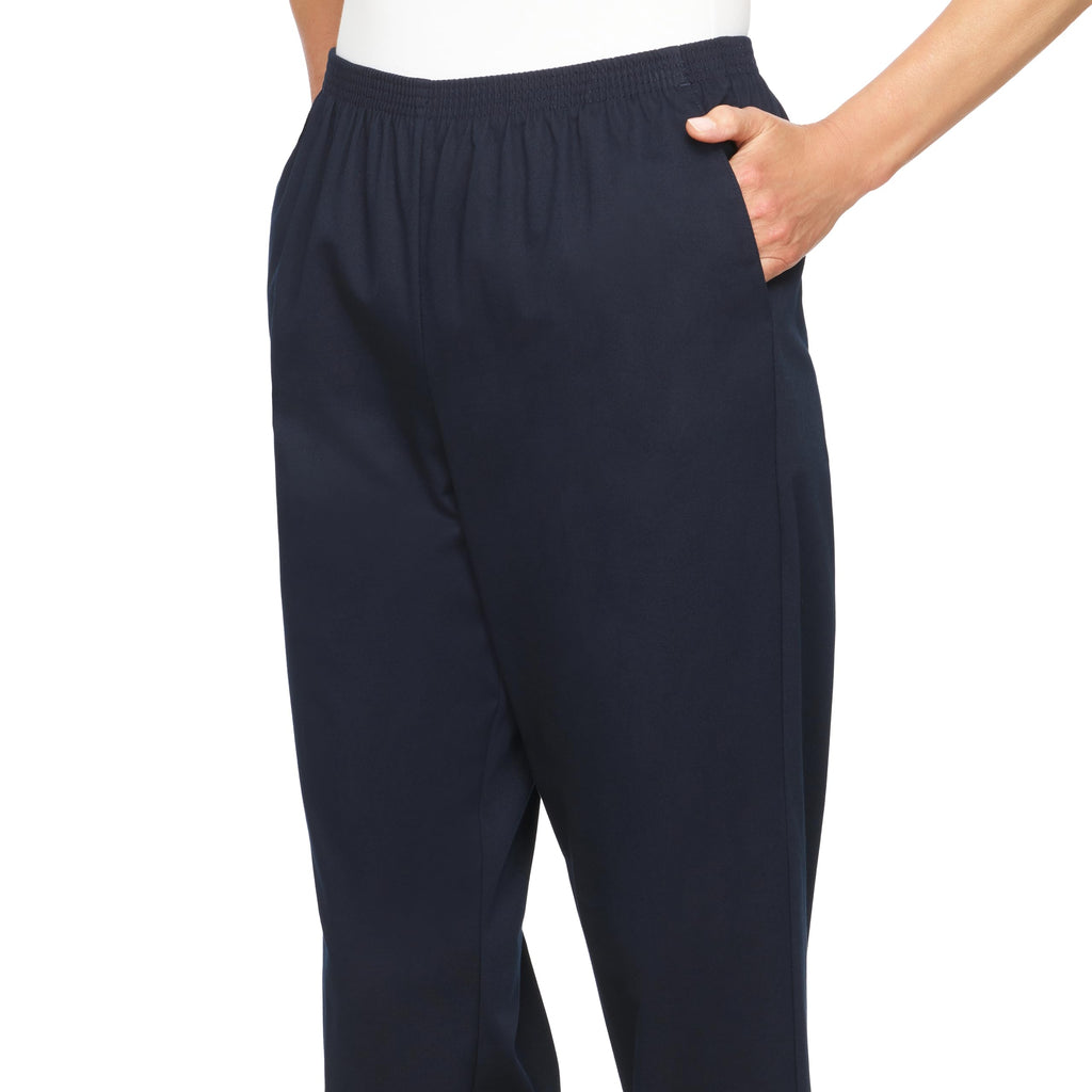 All Around Elastic Waist Cotton Medium Twill Pants
