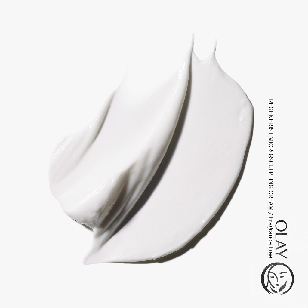 Olay Face Moisturizer, Regenerist Micro-Sculpting Cream for Women, Fragrance-Free - Anti-Aging, Anti-Wrinkle, Firming Skin Care - Triple Collagen Cream, Peptide, Hyaluronic Acid, Niacinamide, 1.7oz