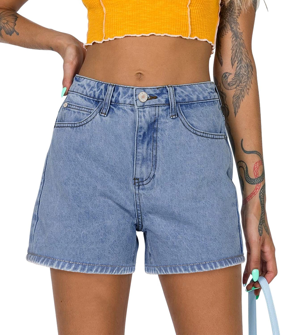 SANMM Jean Shorts Womens Summer Stretchy Denim Casual Hot Short Jorts 2026
