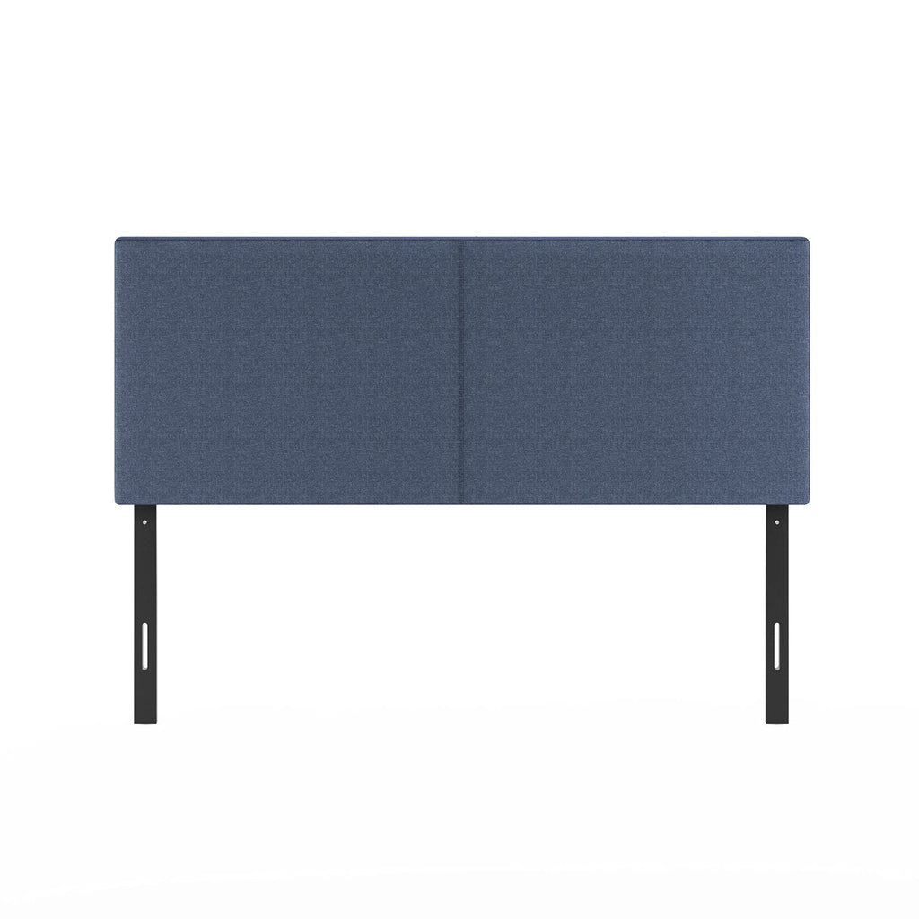 FURINNO Roanne Tufted Headboard, Twin, Black