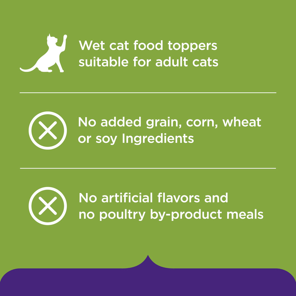 Nutrish Rachael Ray Purrfect Broths Classic Chicken Recipe, Lickable Complements for Cats, 1.4 oz. Pouch, 24 Count