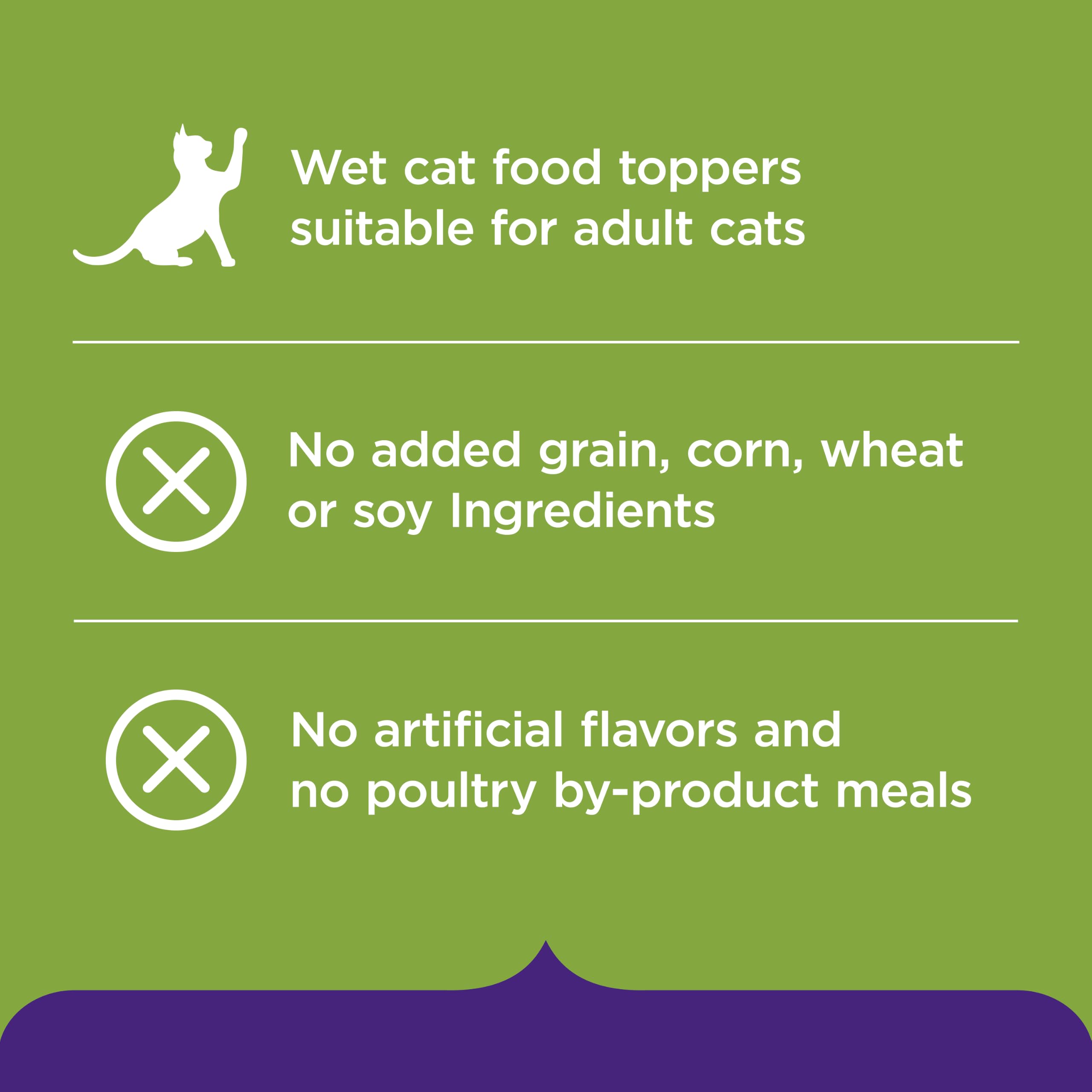 Nutrish Rachael Ray Purrfect Broths Classic Chicken Recipe, Lickable Complements for Cats, 1.4 oz. Pouch, 24 Count