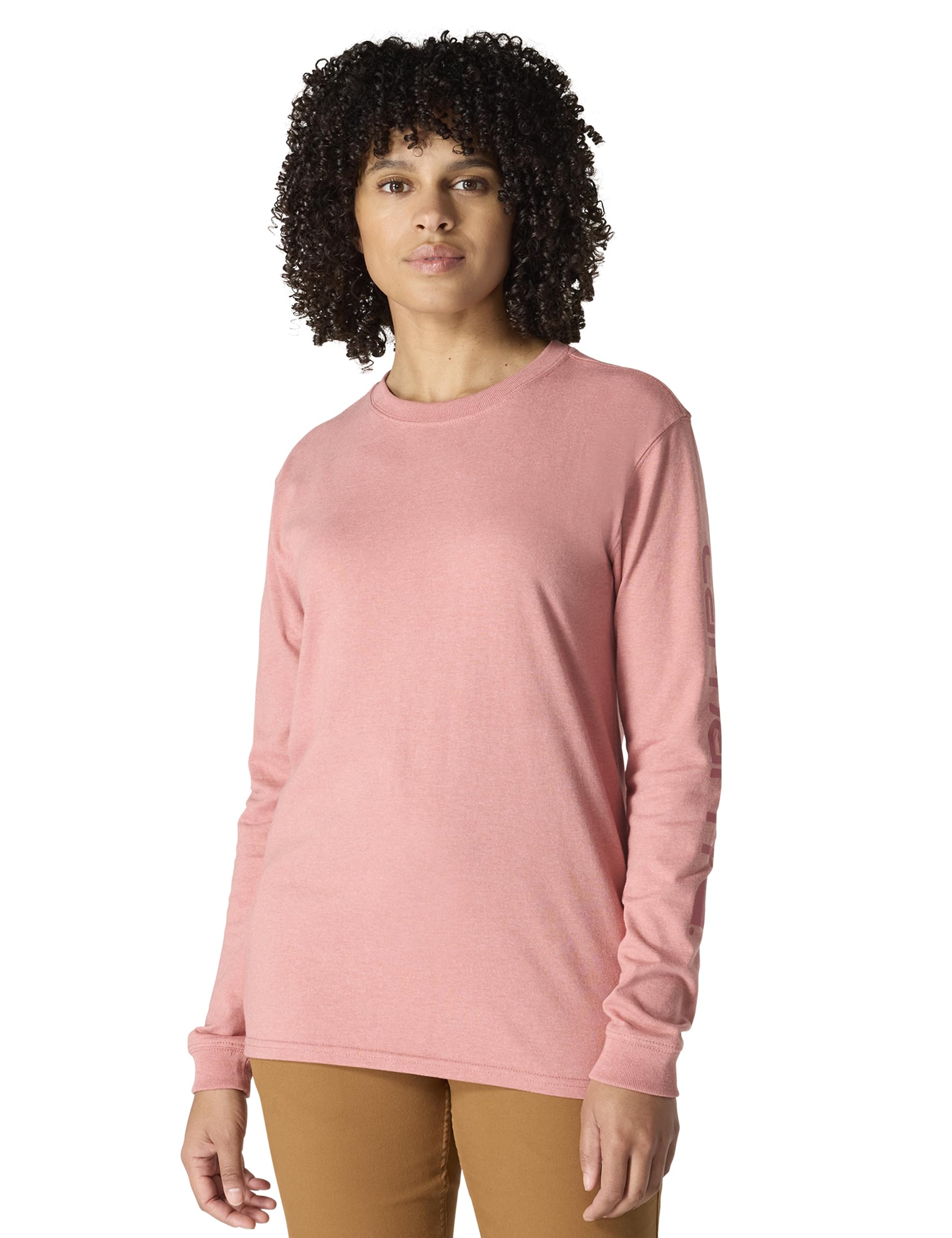 Carhartt Women's Dearborn Loose LS Logo T-Shirt