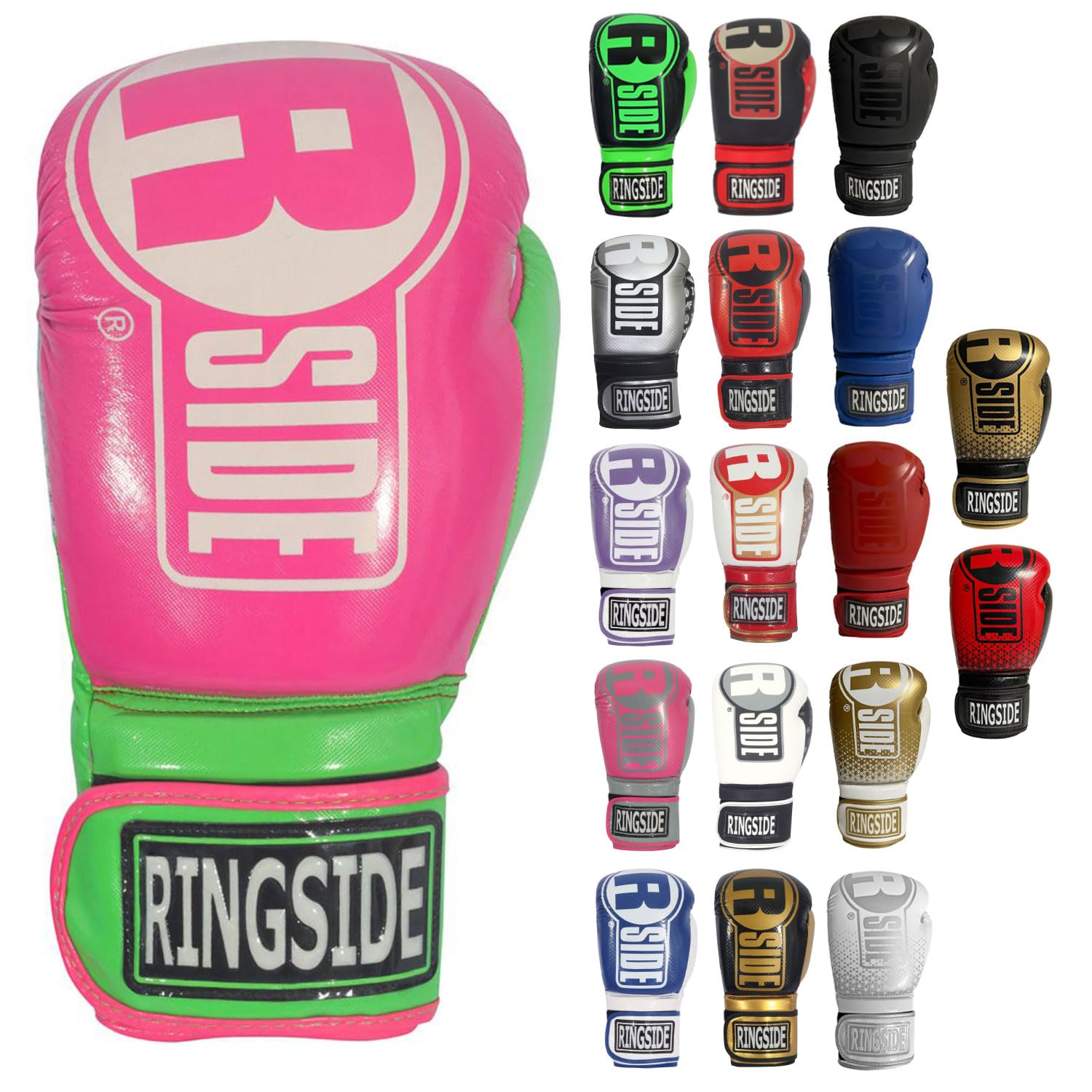 Ringside Apex Bag Gloves, IMF-Tech Boxing Gloves with Secure Wrist Support, Synthetic Boxing Gloves for Men and Women