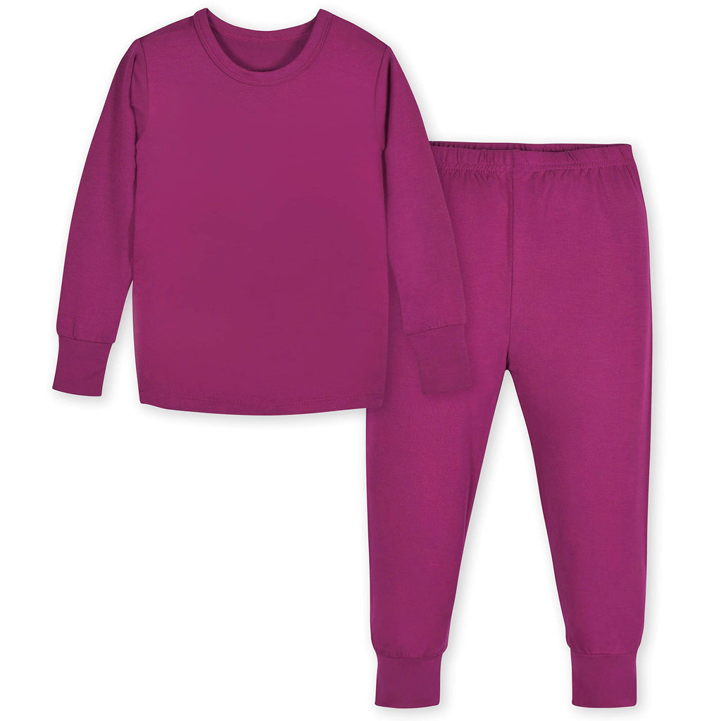 Gerber Unisex Baby Toddler Buttery Soft 2-Piece Snug Fit Pajamas with Viscose Made from Eucalyptus