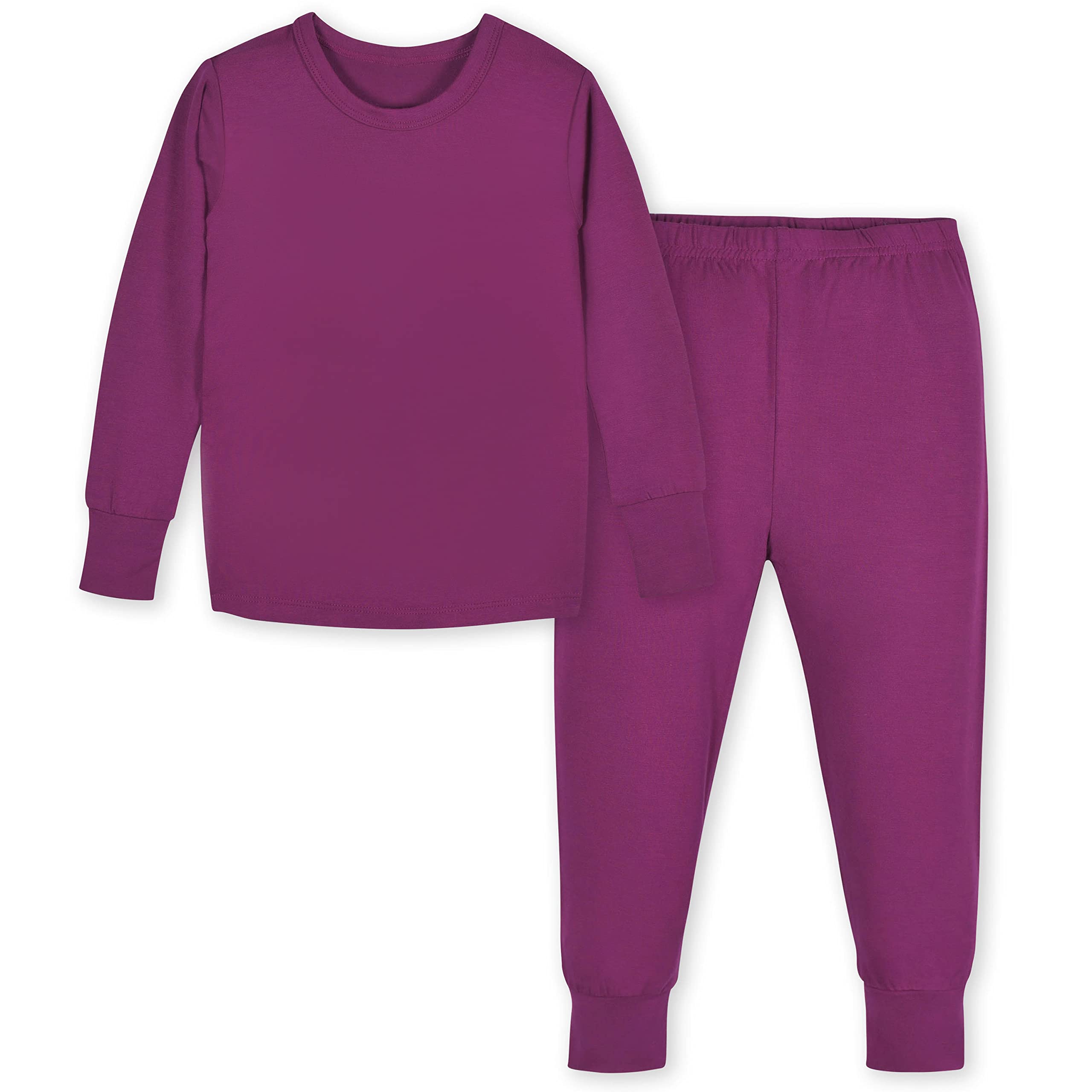 Gerber Unisex Baby Toddler Buttery Soft 2-Piece Snug Fit Pajamas with Viscose Made from Eucalyptus