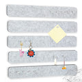Felt Bulletin Board, 15.7''X 11.8'' corkboard Pin Board for Bedrooms Offices Home Wall Decoration, Self Adhesive Cork Board with 35 Push Pins for Paste Notes, Photos, Schedules (2 Pack)