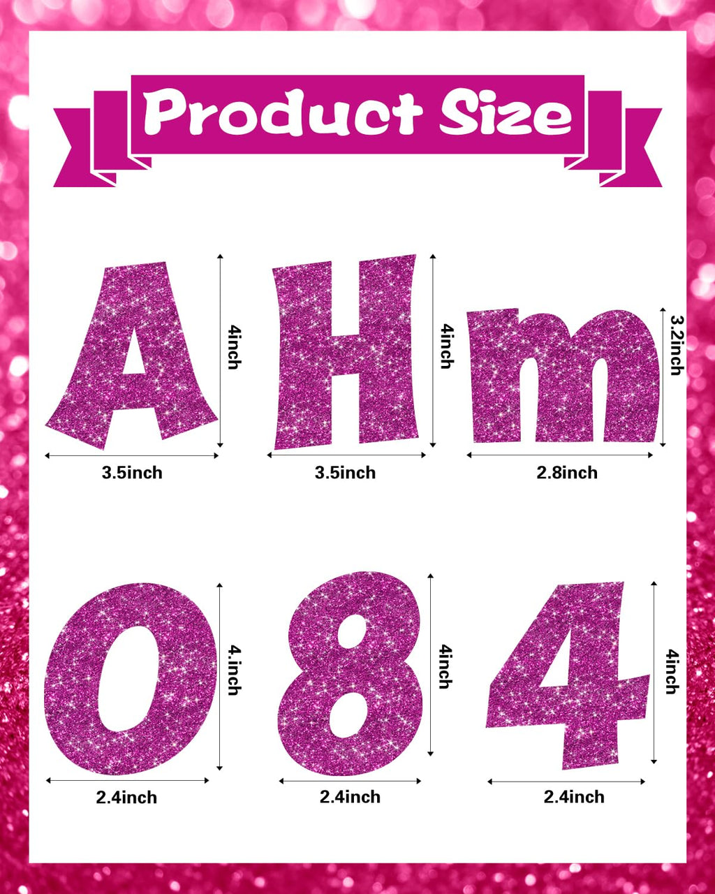 237 Pcs Glitter Bulletin Board Letters, Numbers and Punctuation, Poster Board Letters Alphabet Cut Out Cardboard Letters Accessories for Classroom Display Decorating Supplies 4inch (Black)