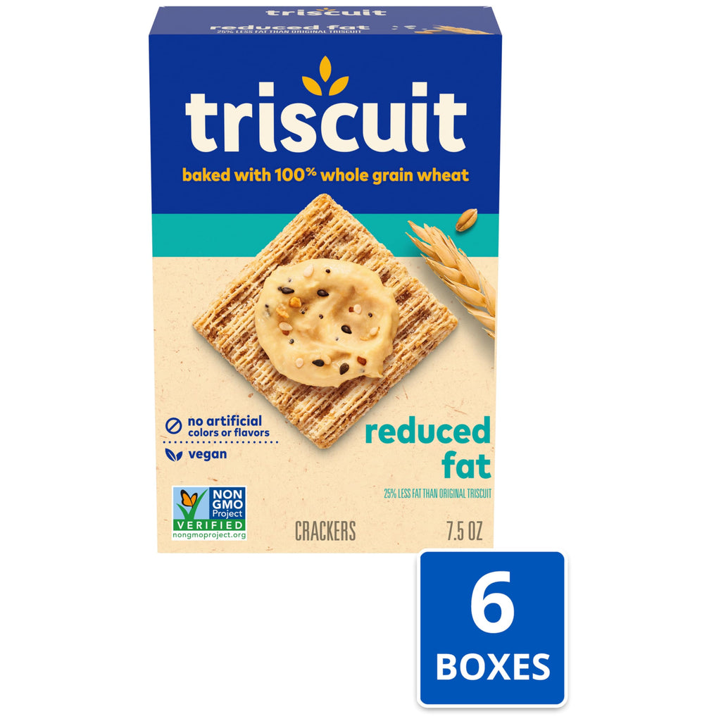 Triscuit Reduced Fat Whole Grain Wheat Crackers, 7.5 oz