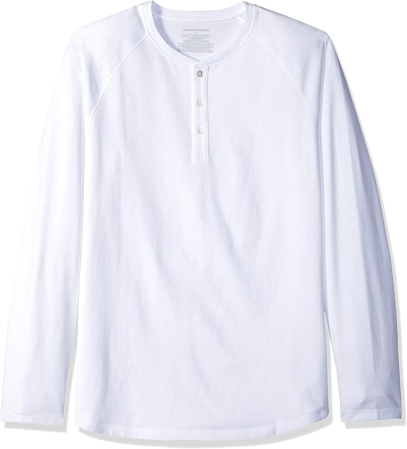 Amazon Essentials Men's Long-Sleeve Henley Shirt