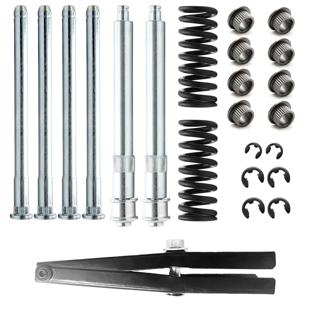 Door Hinge Pin and Bushing Kit Hinge with Pin LEDAUT Replacement for Ford F150-F350 Bronco SUV