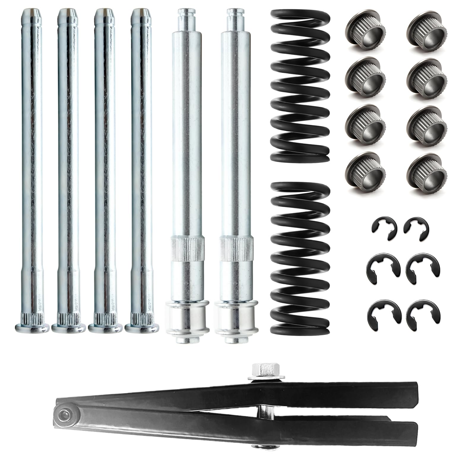 Door Hinge Pin and Bushing Kit Hinge with Pin LEDAUT Replacement for Ford F150-F350 Bronco SUV