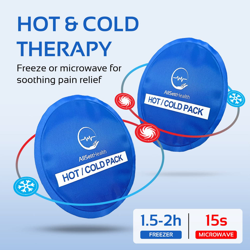 Reusable Ice Packs for Injuries Reusable | 11"x 14.5"- 2 Pack XL | Hot & Cold Pack | Large Ice Pack for Back Pain Relief, Flexible When Frozen | Cold Compress for Back, Knee, and Shoulder Injuries