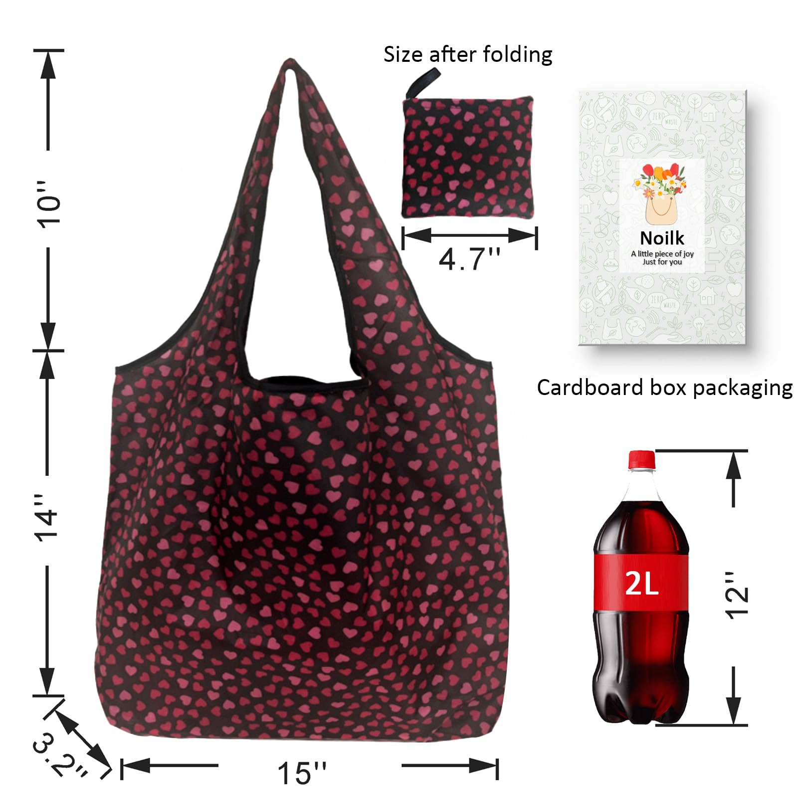 Bolsas de compras reutilizables para comestibles, paquete de 4 de 50 libras bolsas plegables grandes y lavables para mercado, compactas para un fácil almacenamiento, bolsas de tela ligeras y