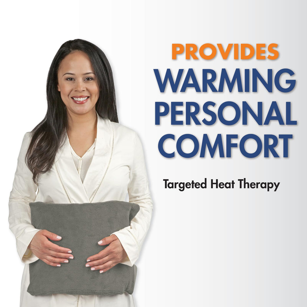 TheraCare Electric Heating Pad | Dry Heat Therapy | 4 Adjustable Heat Settings | 12" x 15" | Comfortable, Soft & Durable