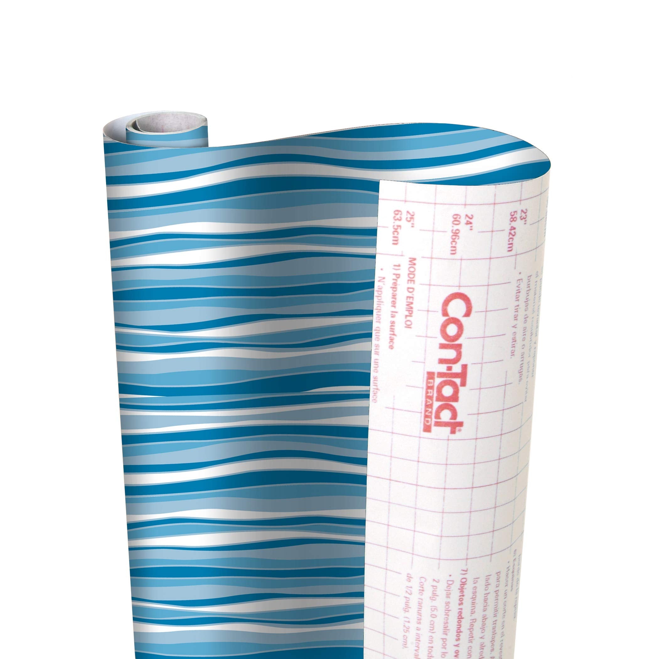 Con-Tact Brand Creative Covering, Self-Adhesive Shelf Liner, Multi-Purpose Vinyl Roll, Easy to Use and Apply, 18'' x 50', Abby Sage