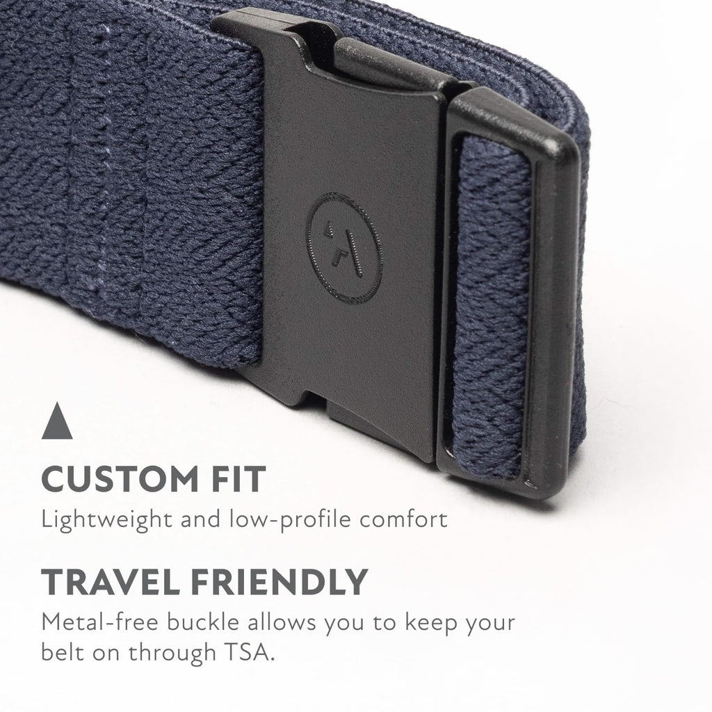 Arcade The Original Slim Unisex Adventure Belt, Narrow Width Elastic Stretch Webbing, Micro Adjust Buckle