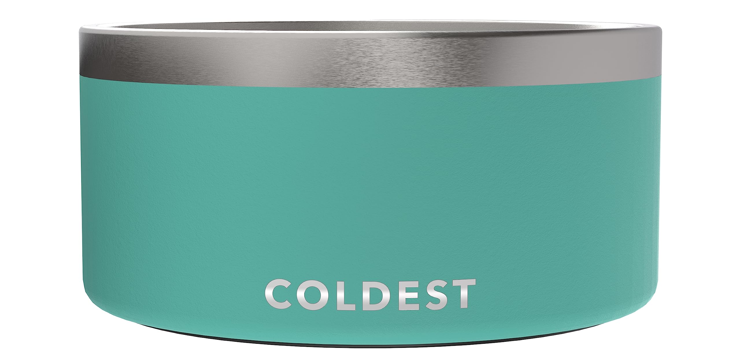 Coldest Dog Bowl - Anti Rust Metal, Non Slip, 3 Layers Insulated Stainless Steel Dog Bowls - Spill Proof & Heavy Duty - Water Bowl for Dogs, Cats & Pets, Dish Washer Safe (21 oz, Mars Red Glitter)