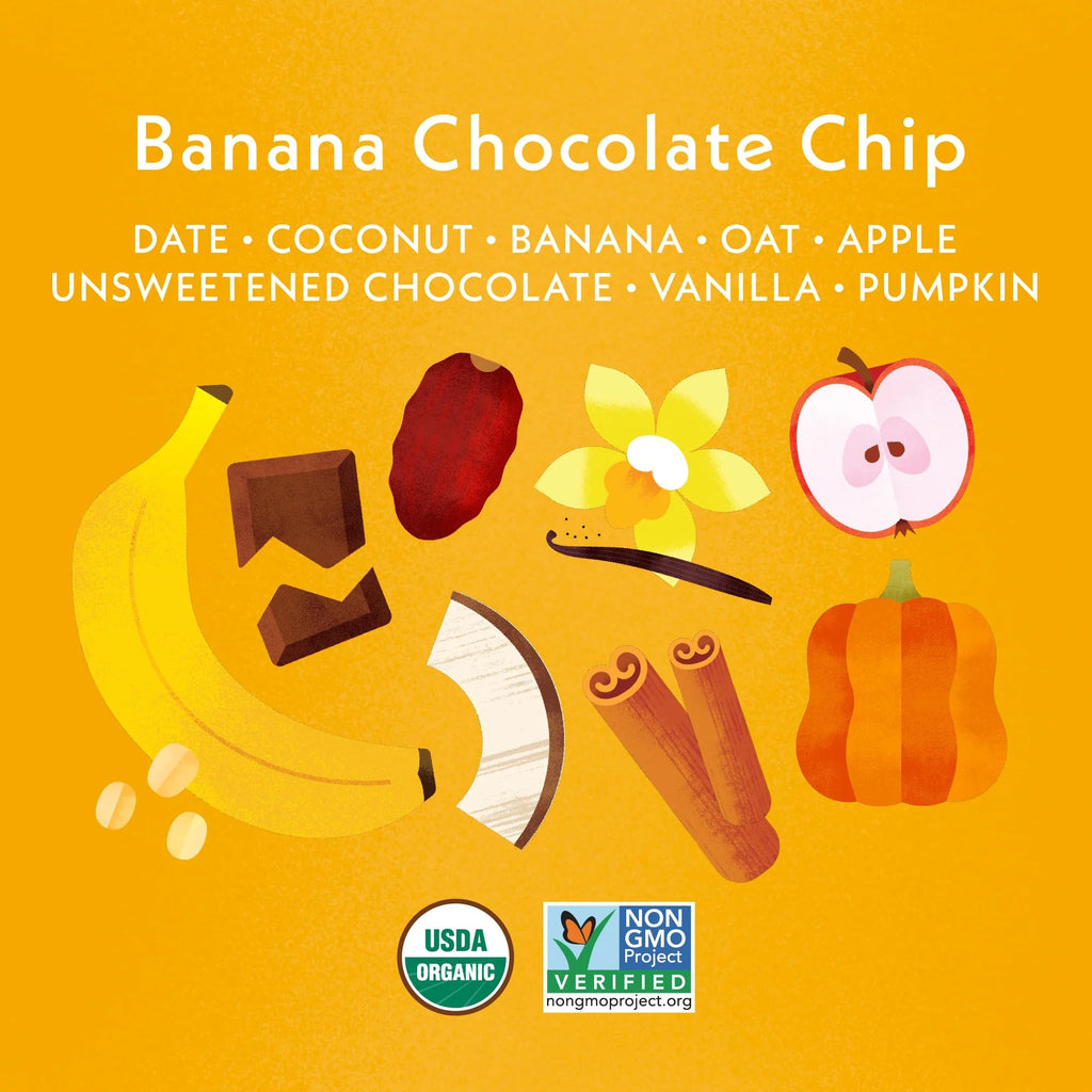 Once Upon A Farm Soft-Baked Bars, Apple & Oat, Kosher, USDA Certified Organic, Non-GMO, 4 Count, 4.8 Ounce (Pack of 8)