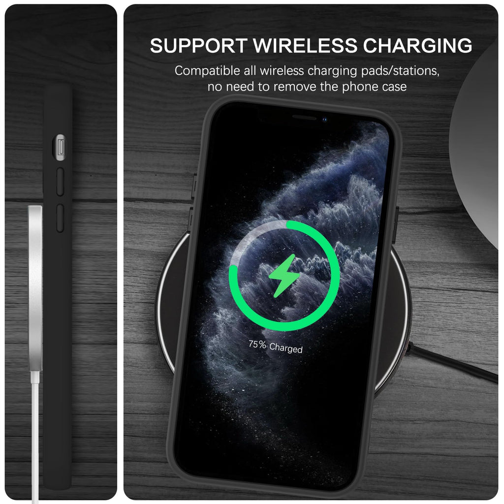 BENTOBEN for iPhone 11 Pro Case 2019 [Compatible with Magsafe] Translucent Matte Magnetic Phone Case iPhone 11 Pro 5.8" Slim Thin Shockproof Bumper Women Men Protective Cases Cover, Black