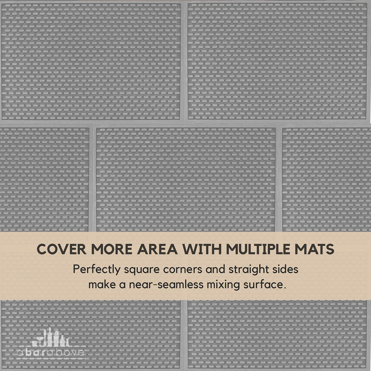 Premium A Bar Above Heavy Duty Bar Mat, Food Safe Silicone Mat, Mats for Bartending and Coffee, Commercial Strength Bartender Accessories, Dish Drying Mats for Kitchen Counter, Barista Accessories