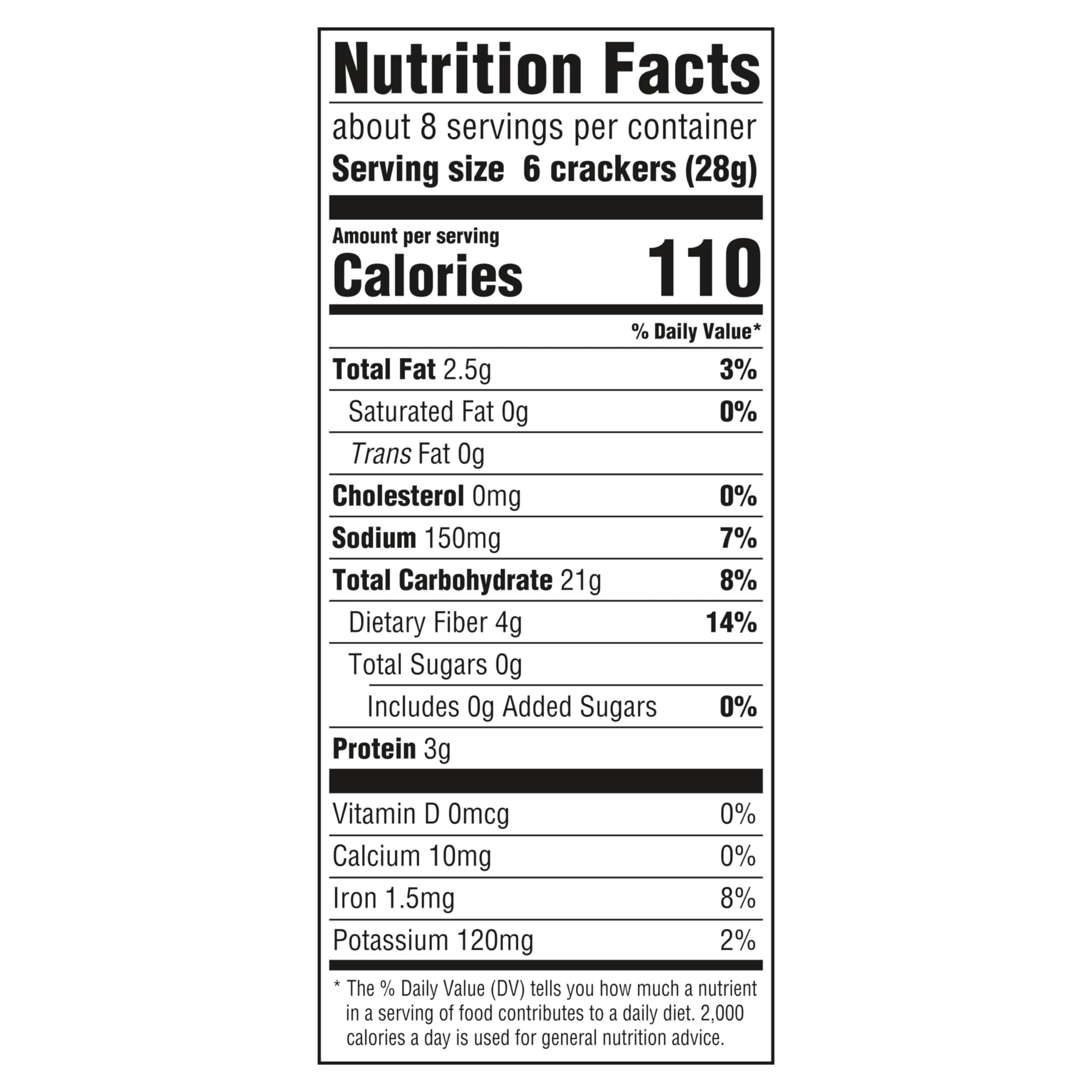 Triscuit Reduced Fat Whole Grain Wheat Crackers, 7.5 oz