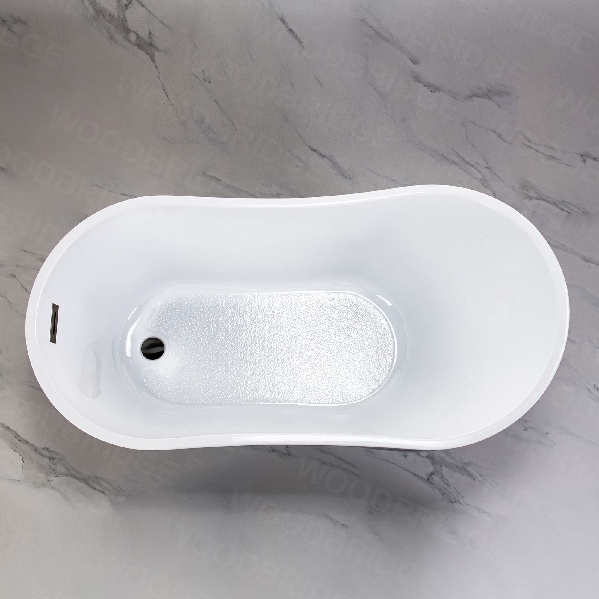 WOODBRIDGE B0006-C Bathtub, Chrome