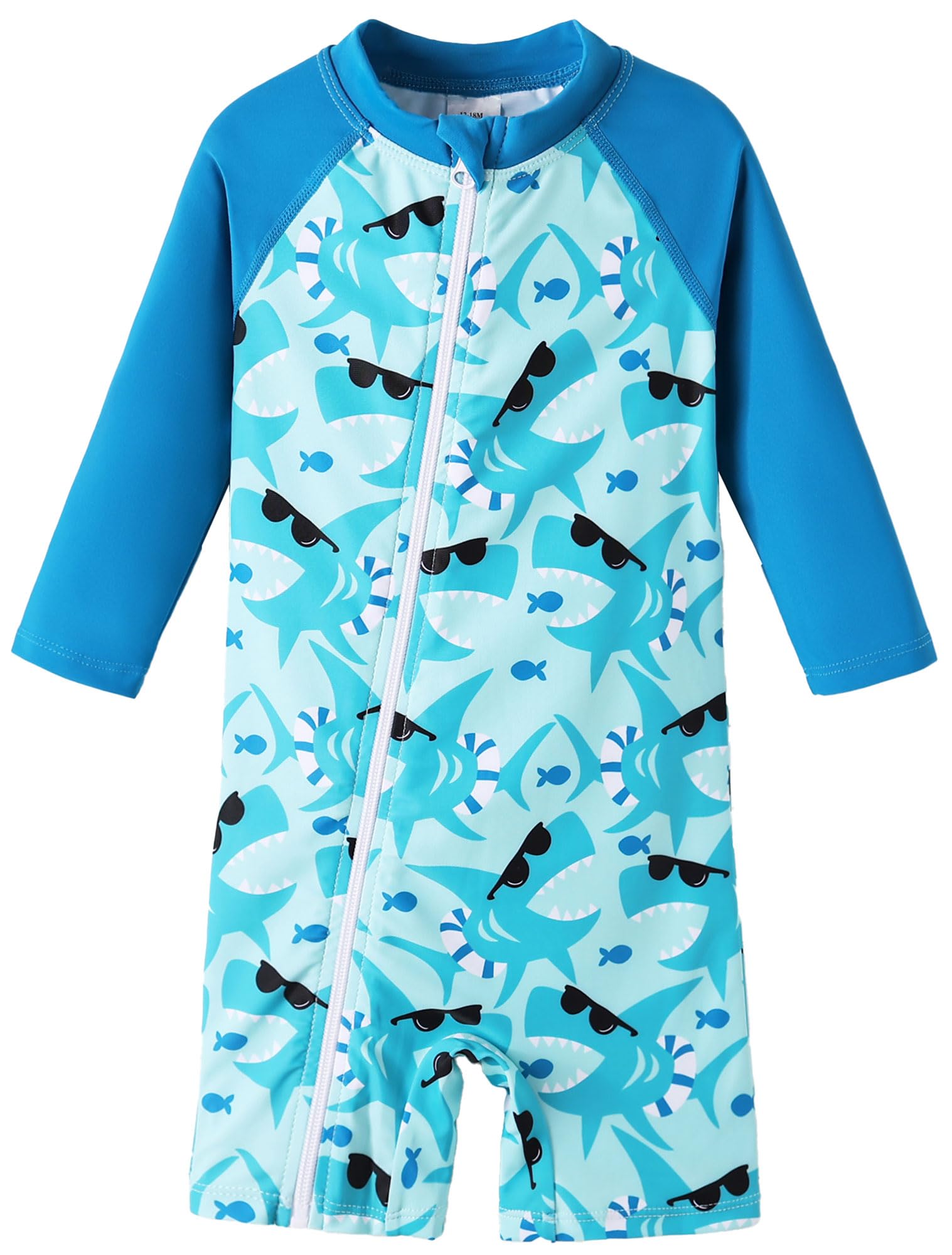 UMELOK Baby Boy Swimsuit UPF 50+ Sun Protection Rash Guard Swimwear