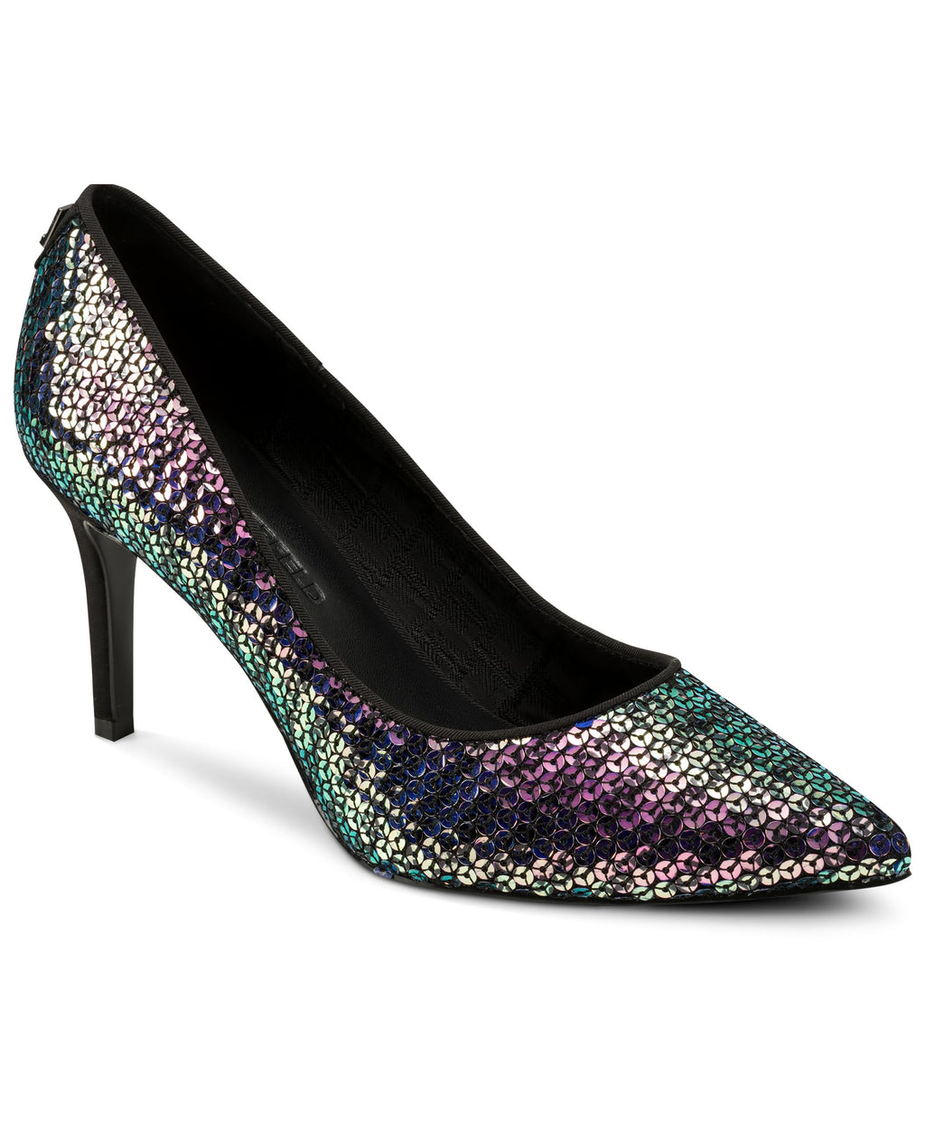 Karl Lagerfeld Womens Royale Pointed Toe Dress Pump