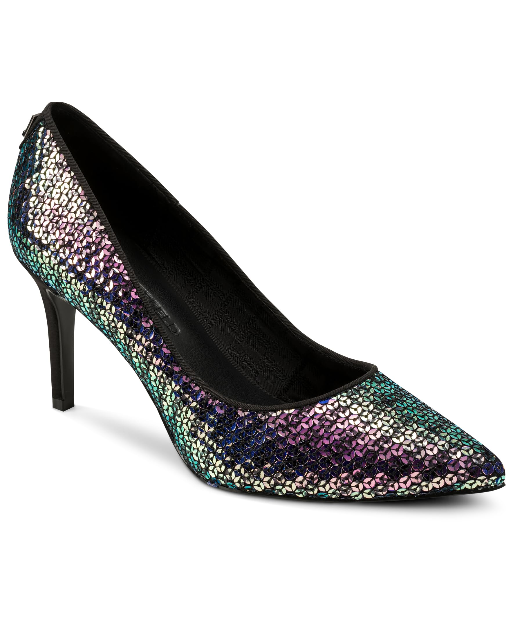 Karl Lagerfeld Womens Royale Pointed Toe Dress Pump