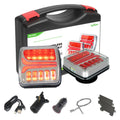 Agrieyes Halo Wireless Trailer Lights, 2 Mounting Options Magnetic Trailer Light for Towing, Portable LED Tow Lights Kit for Trucks, Boat, RV Amber