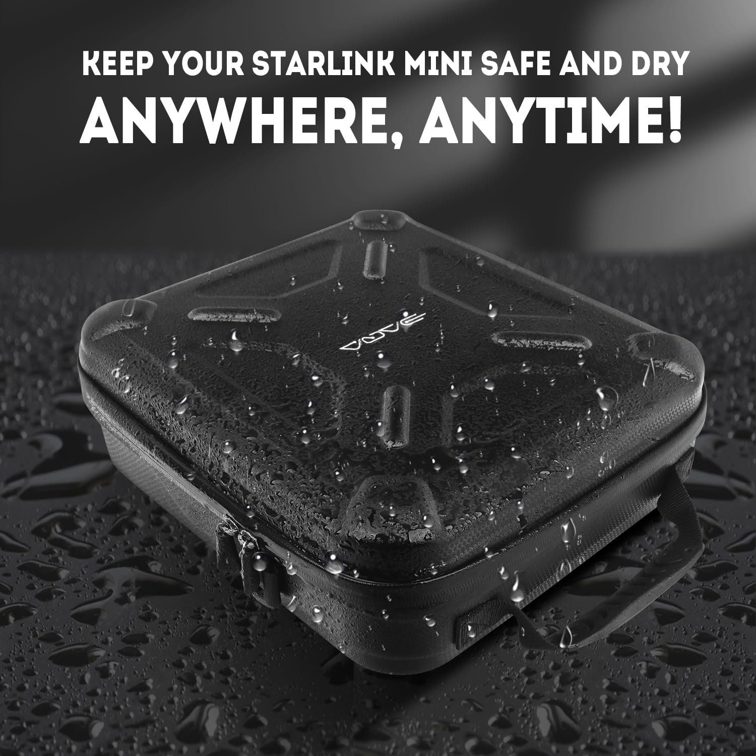 Ultra-Light Case for Starlink Mini – Waterproof, Shockproof EVA for Starlink Case Shoulder Star Link Bag with Dual Carry Options | Ideal Starlink Mini Accessories