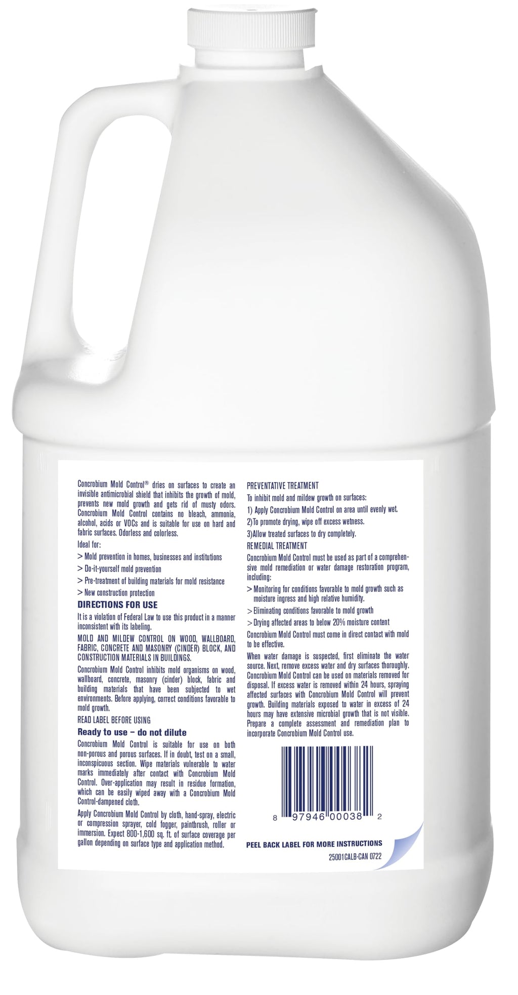 Concrobium Mold Control Aerosol, 14.1 oz – Eliminates & Prevents Mold – EPA Registered, Bleach-Free, Odorless, VOC-Free – For Indoor & Outdoor Surfaces, Mid-Sized Jobs, and Hard-to-Reach Areas