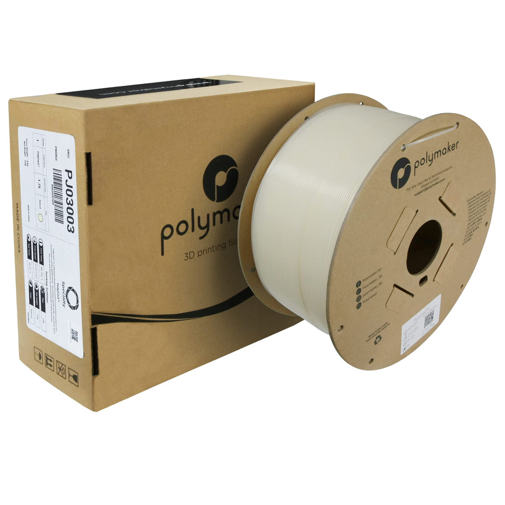Polymaker PolyCast Filament 1.75mm for Investment Casting 0.75kg, 3D Printing Filament for Lost Wax Investment Casting, Similar to Wax Filament for Metal Casting Plaster Cleanly Burn Out