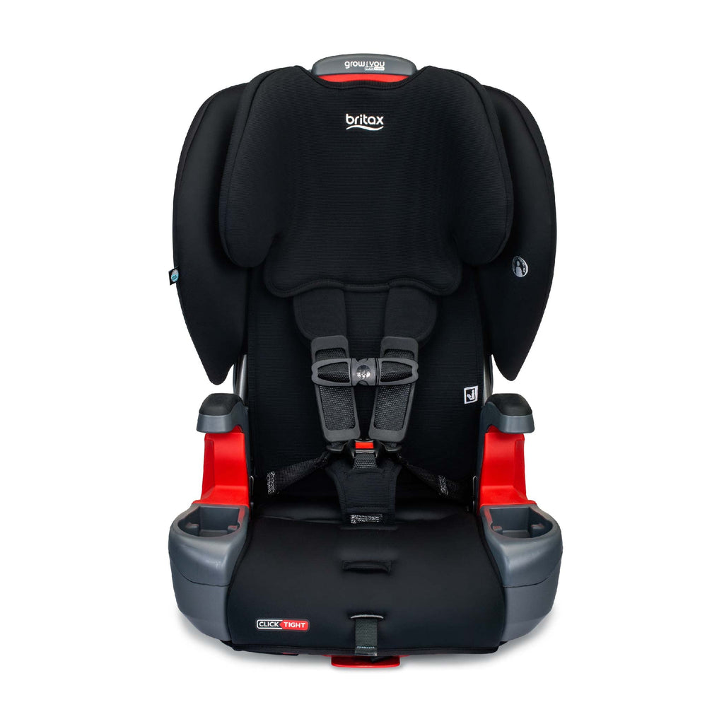 Britax Grow with You ClickTight Harness-2-Booster Car Seat, 2-in-1 High Back Booster, Black Contour