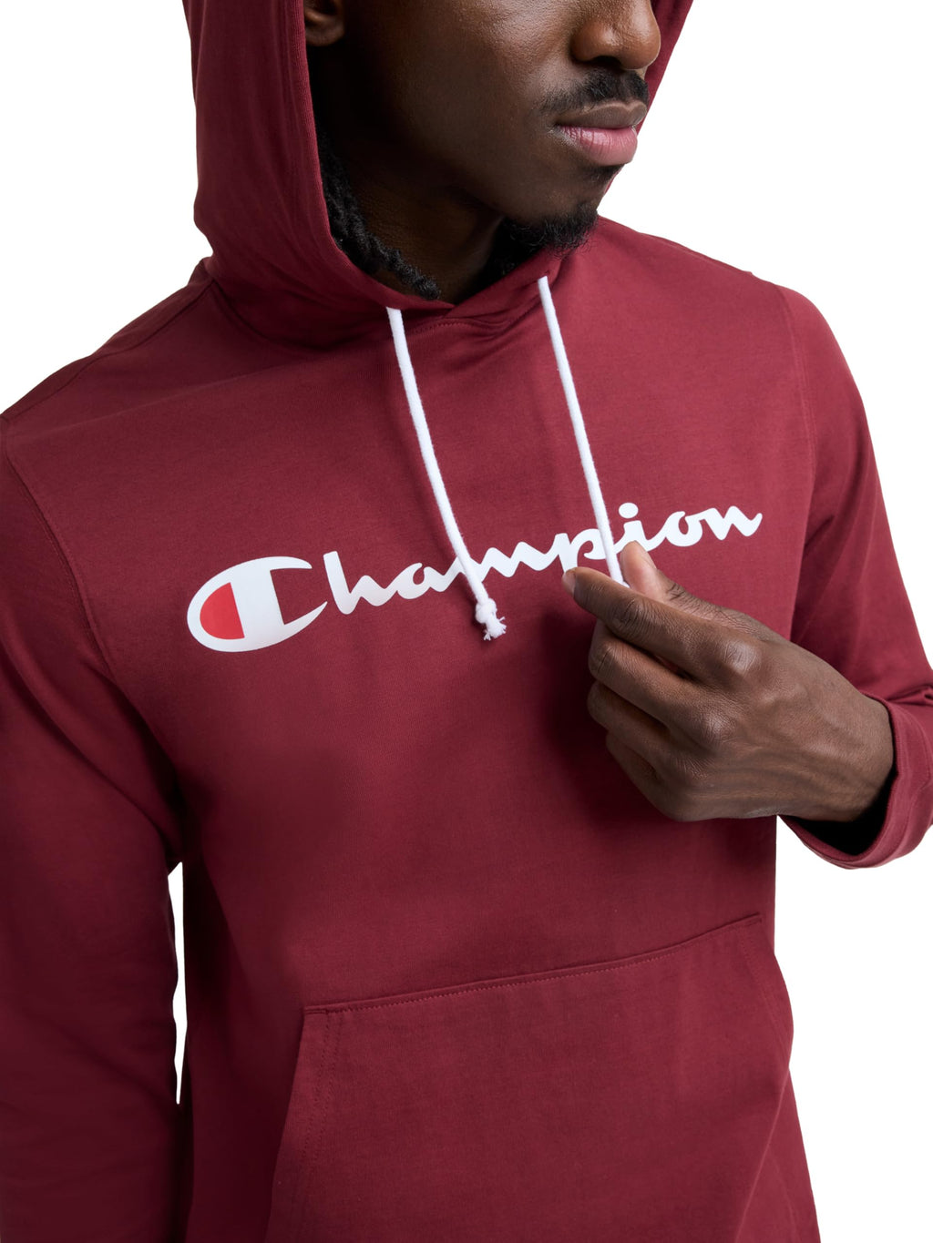 Champion Men's Long Sleeve T-shirt Hoodie (Retired Colors)