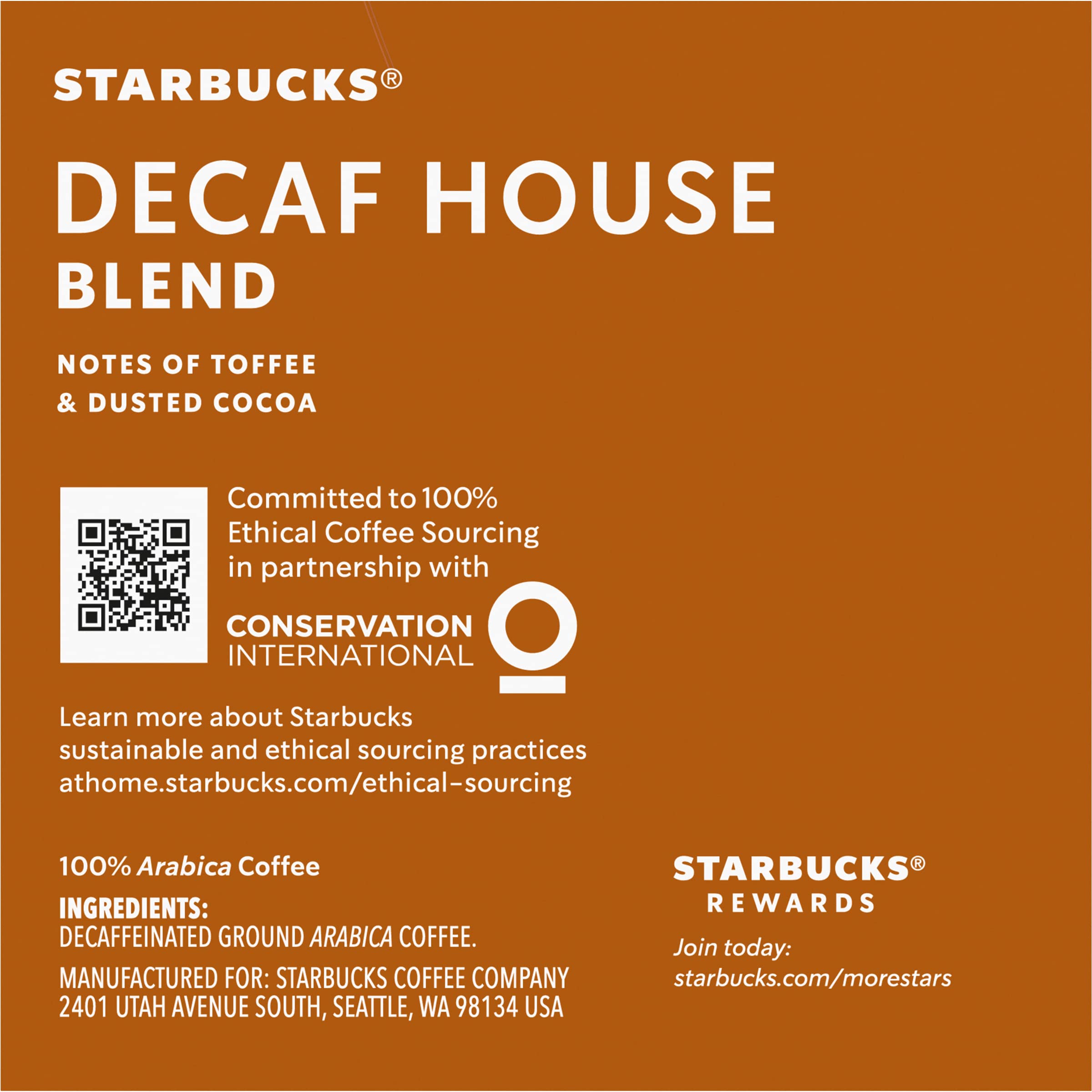 Starbucks House Blend, K-Cup for Keurig Hot Brewers, 72-Count