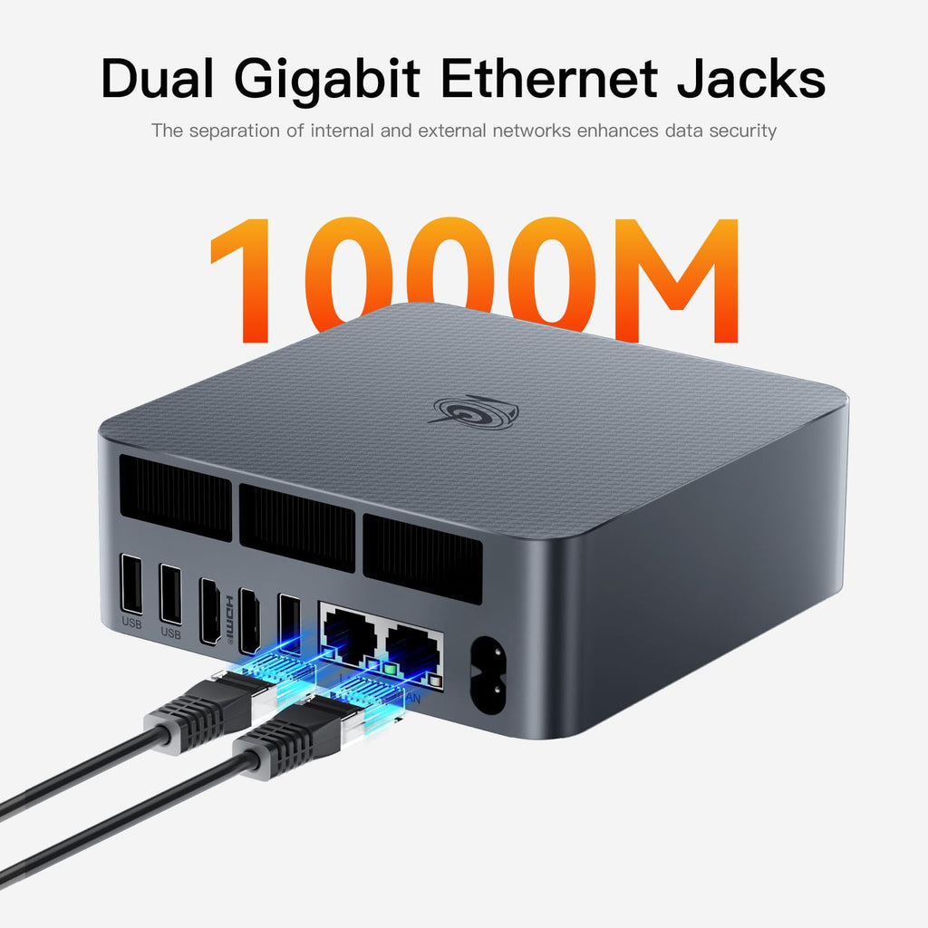 Beelink SER3 with AMD Ryzen 3 3200U, 8GB DDR4, 480GB NVMe M.2 SSD,Dual Display via HDMI 4K@60Hz Output, WiFi5, BT5.0, 1000M LAN, W-11 pro Gaming Office Mini Computer
