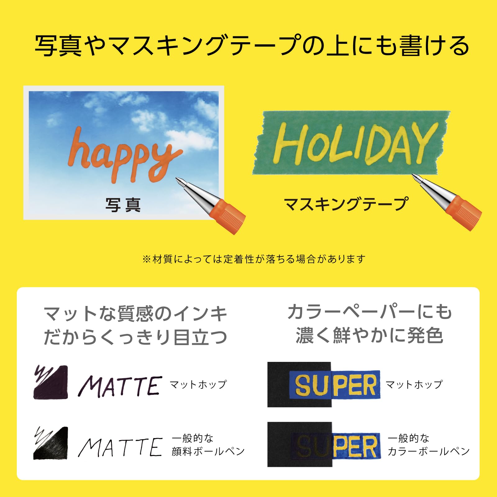 Pentel Matte Hop Original + Sweet Color Ballpoint Pen, 14 Colors K110-V14ST