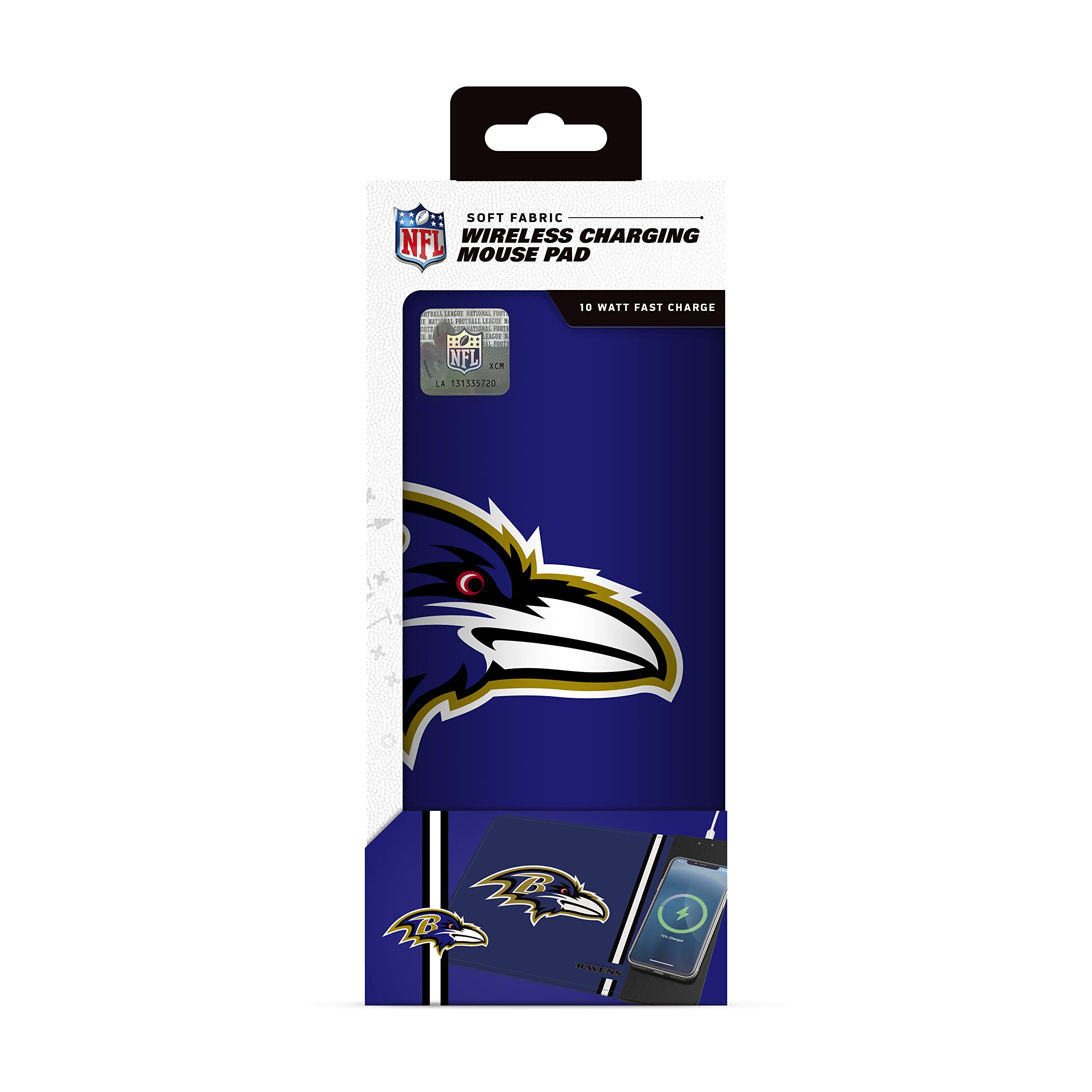 SOAR NFL Wireless Charging Mouse Pad