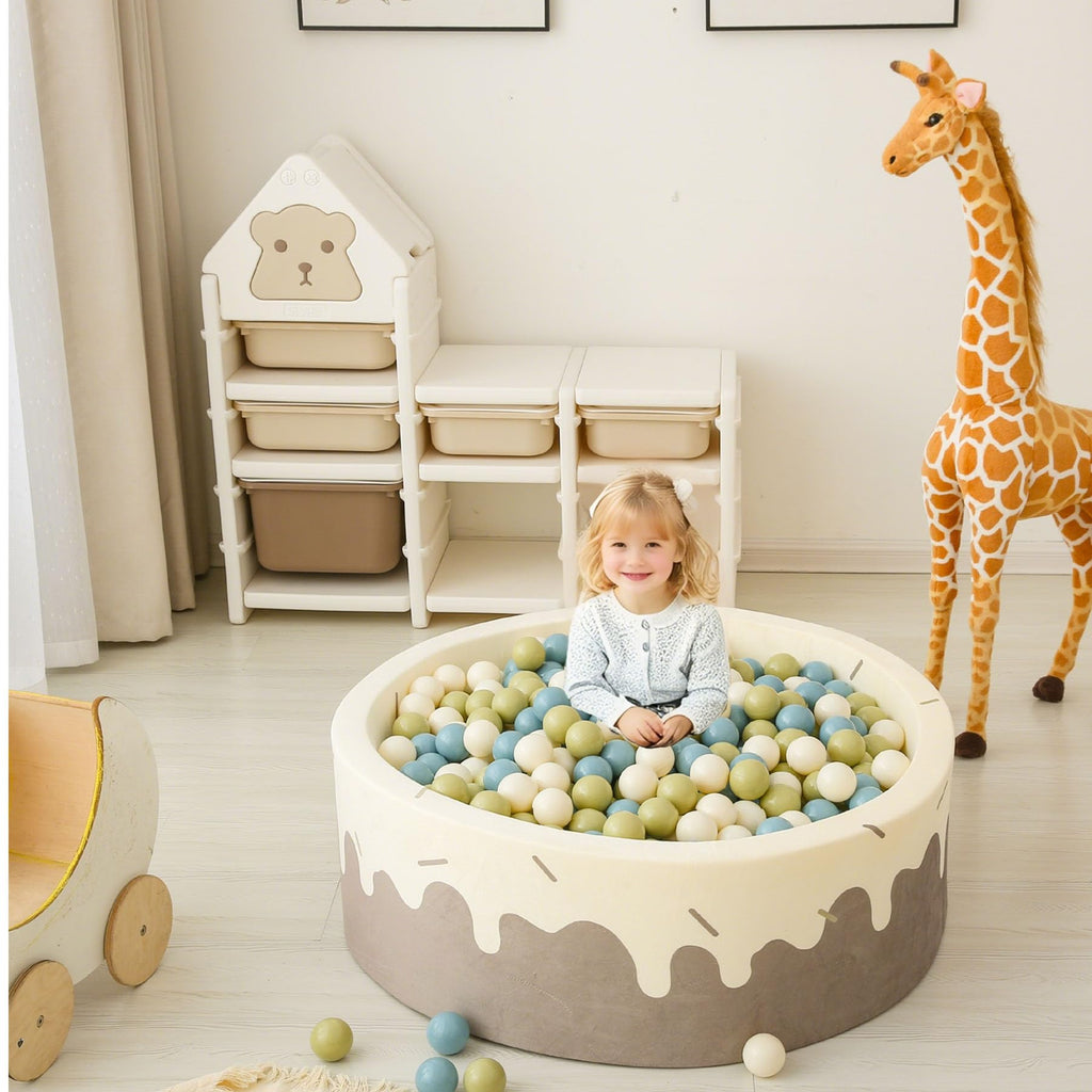 GOGOSO Playpen Balls for GirlsToddlers for Playhouse, Baby Pool, Play Ball Fun Centers, for Babies, Kids, Toddlers 1-3, Phthalate Free BPA Free 100pcs