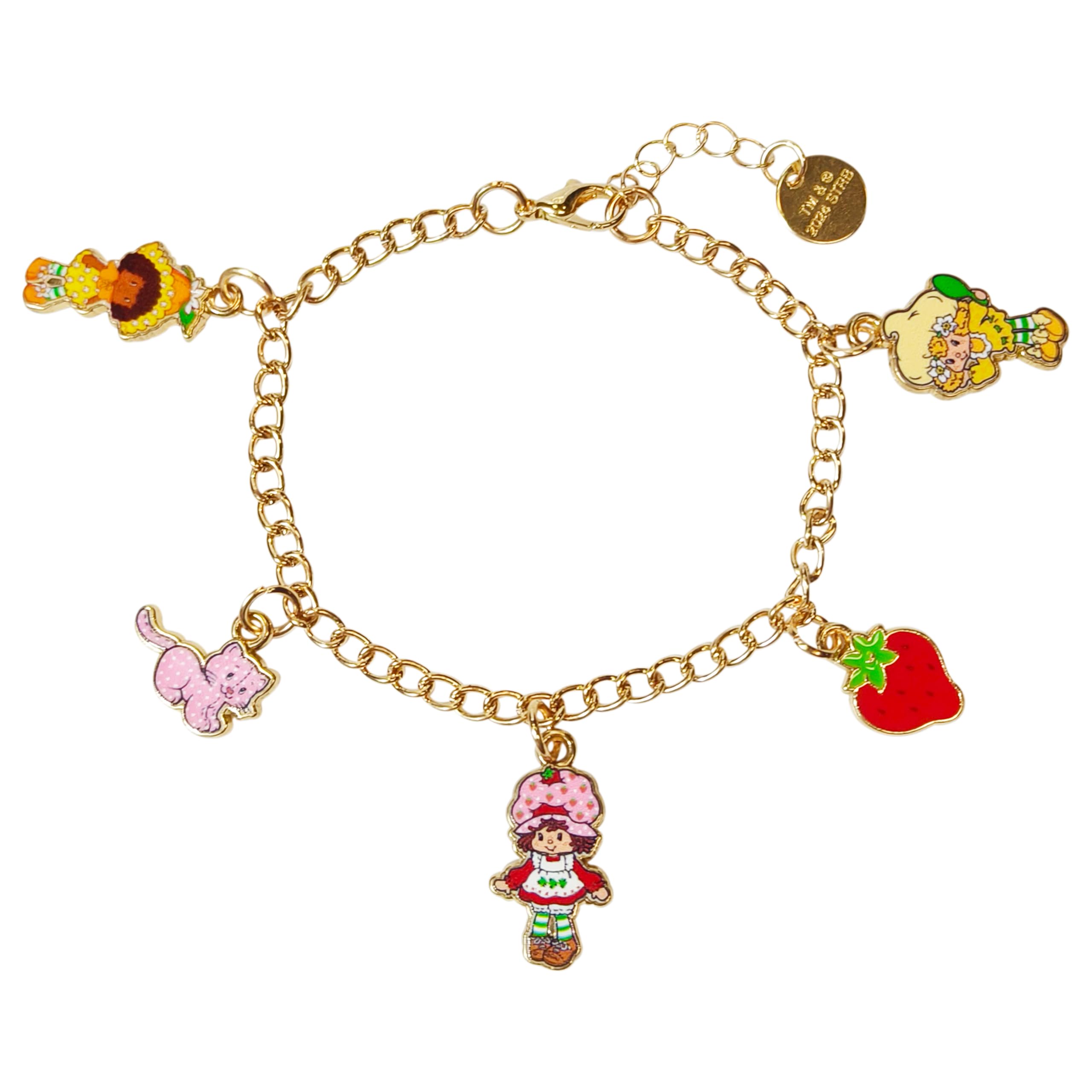 LUV HER 7" Minecraft Bracelet with 4 Metal Charms - Minecraft -Ages 3+