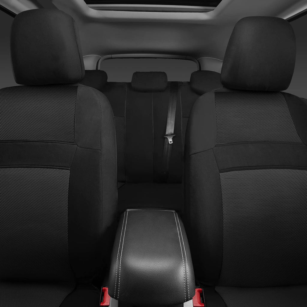 CAR PASS Beige Leather & Waterproof Car Carpet Floor Mats, Universal Car Mats Fit for SUV,Vans,sedans, Trucks,Set of 4pcs Car Carpet with Anti-Slip nibbs Driver Heel Pad (All Beige)