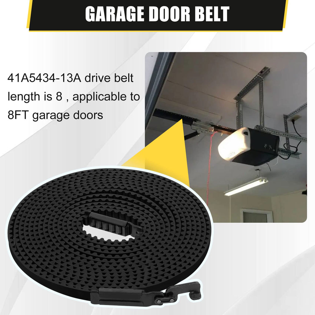 Vanesa 41A5250 Belt for 7 Ft High Garage Door, 237" Garage Door Opener Belt Compatible with liftmaster Chamberlain Garage Door Opener Models HD920EV WD822KD 248739 248754 HD900D HD520EV