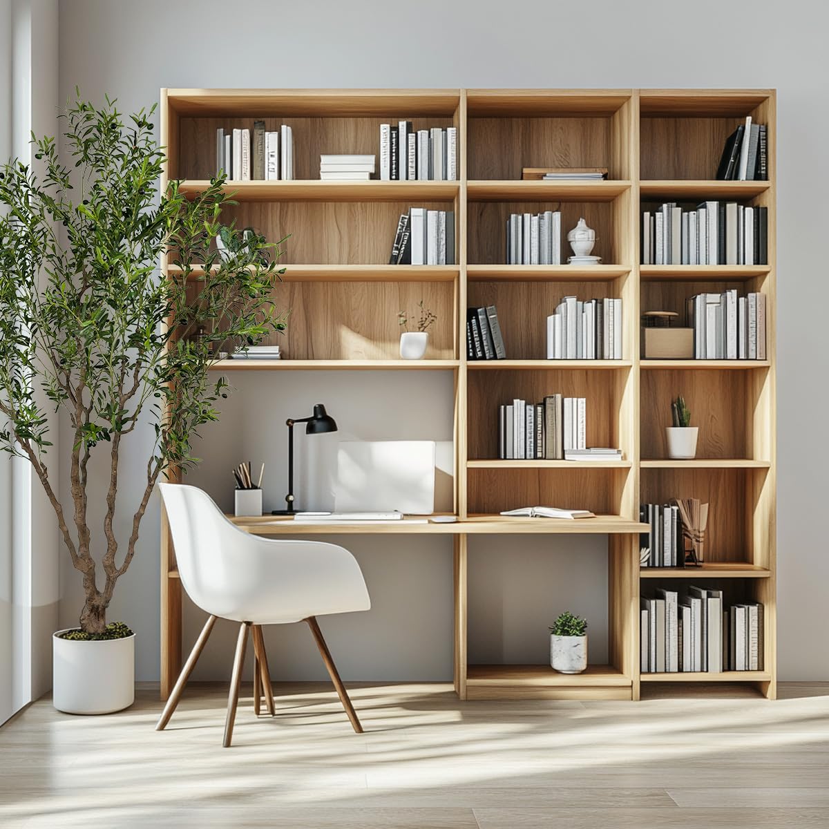 Artificial Olive Tree 7ft(82in,2200+Uv Protection Leaf) Tall,Faux Olive Tree Indoor Artificial Tree for Modern Home Office Living Room Floor Decor Indoor