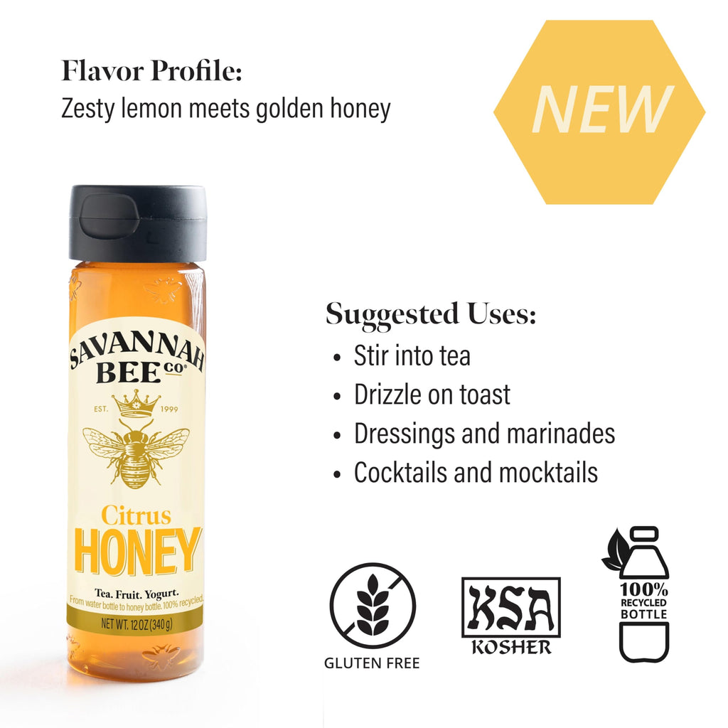 Savannah Bee Company Honey - Pure, Natural, Raw Honey