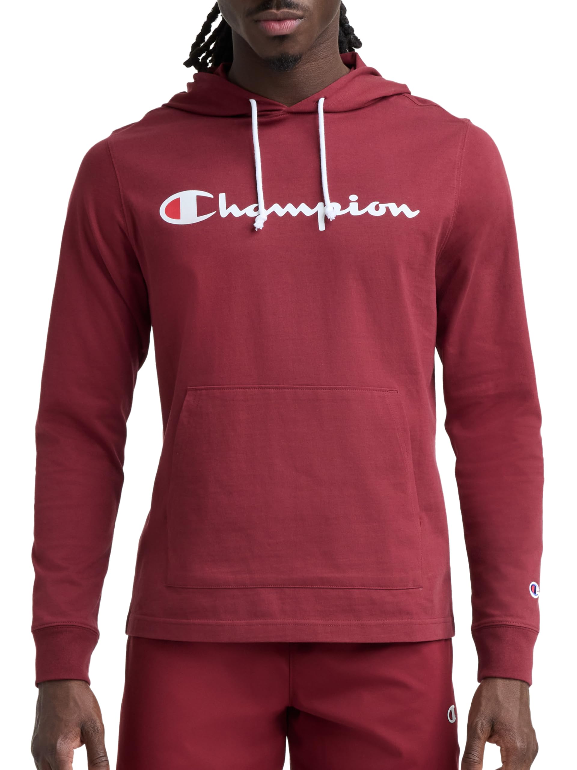 Champion Men's Long Sleeve T-shirt Hoodie (Retired Colors)